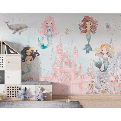 Mural Infantil Regne de Sirenes ANIM675