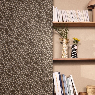 Papel de parede ANIMAL PRINT MARROM WILD_10494_22_39 2