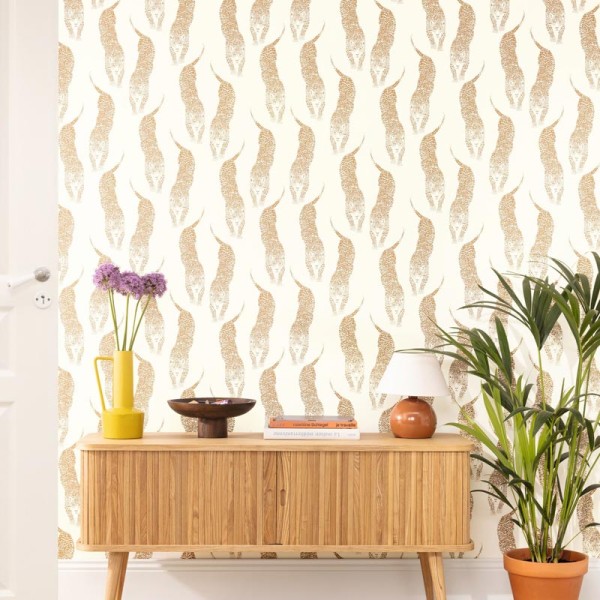 Papel de parede com LEOPARDOS MARROM CLARO WILD_10492_02_81 Papel de parede com LEOPARDOS MARROM CLARO WILD_10492_02_81