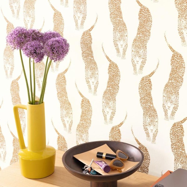 Papel pintado con LEOPARDOS MARRÓN CLARO WILD_10492_02_81 Papel pintado con LEOPARDOS MARRÓN CLARO WILD_10492_02_81