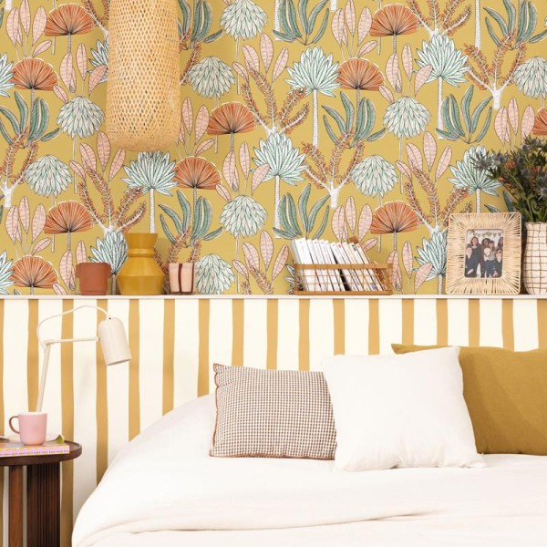 Paper pintat RATLLES IRREGULARS OCRES I BLANQUES WILD_10495_02_46