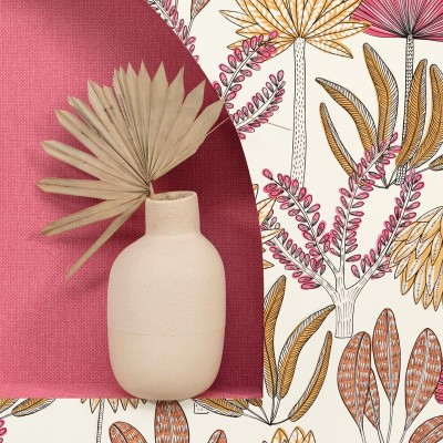 Papel de parede LISO ROSA WILD_10499_40_03
