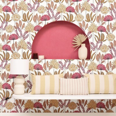 Papel de parede LISO ROSA WILD_10499_40_03