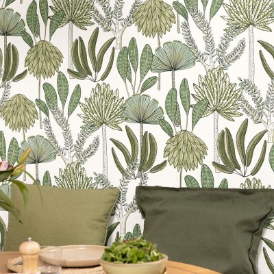 Papel pintado OASIS VERDE WILD_10493_07_22 Papel pintado OASIS VERDE WILD_10493_07_22