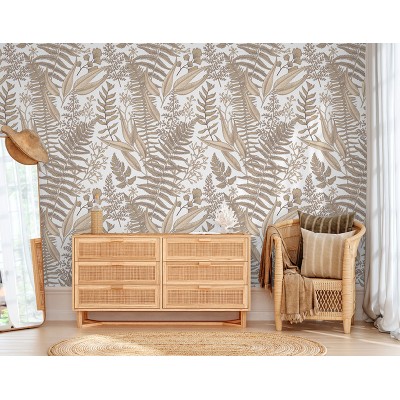 Mural Essentials Vegetación Beige 752-083 Mural Essentials Vegetación Beige 752-083