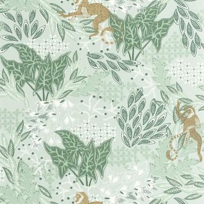 Papel pintado SELVÁTICO VERDE WILD_10491_77_89 Papel pintado SELVÁTICO VERDE WILD_10491_77_89