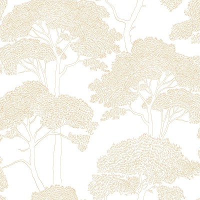 Paper pintat ARBRES DAURATS AZU_10543_02_14 Paper pintat ARBRES DAURATS AZU_10543_02_14