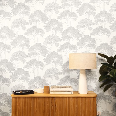 Papel pintado ÁRBOLES NEGRO Y BLANCO AZU_10543_09_03