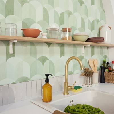 Papel pintado GEOMÉTRICO BANDOL VERDE AZU_10544_77_76