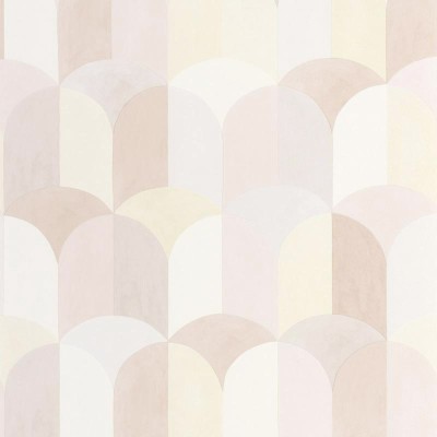 Paper pintat GEOMÈTRIC BANDOL ROSA CREMA AZU_10544_11_99 Paper pintat GEOMÈTRIC BANDOL ROSA CREMA AZU_10544_11_99