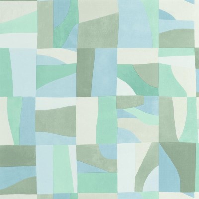 Paper pintat FORMES BLAU I VERD AZU_10546_76_07 Paper pintat FORMES BLAU I VERD AZU_10546_76_07