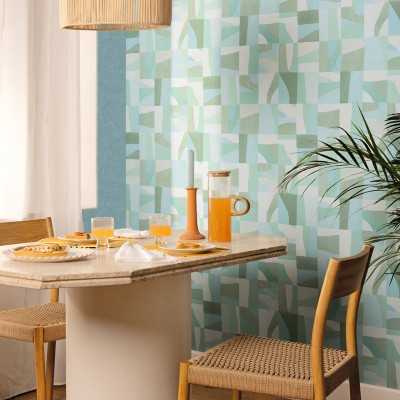 Paper pintat FORMES BLAU I VERD AZU_10546_76_07 2