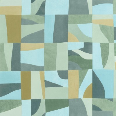 Papel de parede FORMAS AZUIS E VERDES AZU_10546_67_36 Papel de parede FORMAS AZUIS E VERDES AZU_10546_67_36