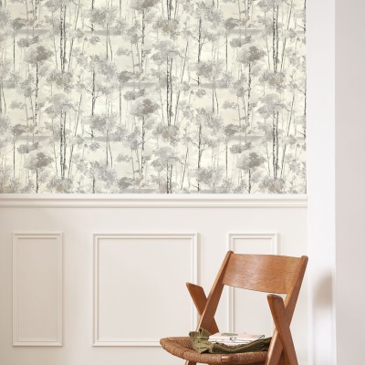 Papel de parede ÁRVORES FLORESTA CINZA RIVI_8954_95_69 2