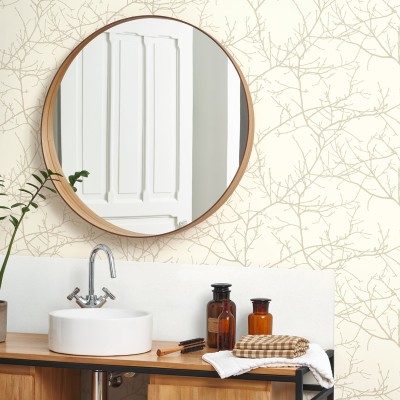 Papel pintado RAMAS VINÍLICO GRIS PERLADO RIVI_8953_01_24 Papel pintado RAMAS VINÍLICO GRIS PERLADO RIVI_8953_01_24