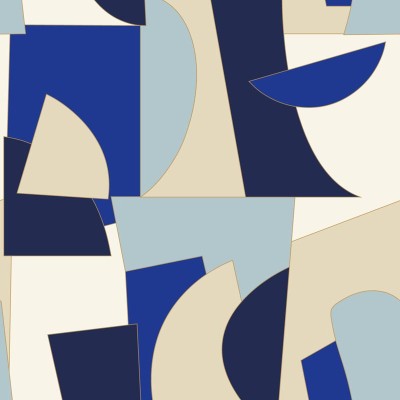 Papel de parede FIGURAS AZUIS E BEGE OTLS_10501_16_33 Papel de parede FIGURAS AZUIS E BEGE OTLS_10501_16_33