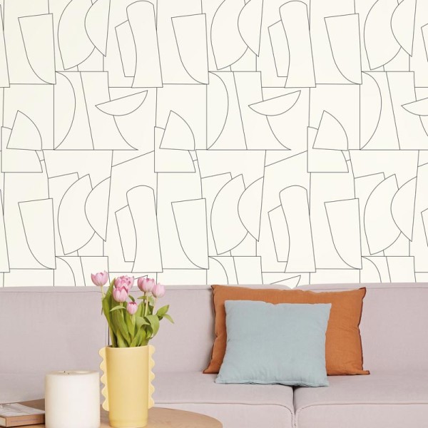 Papel pintado FIGURAS GRÁFICAS NEGRAS OTLS_10502_06_99