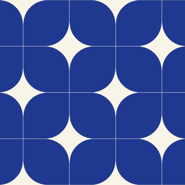 Papel de parede MOSAICO GEOMÉTRICO AZUL OTLS_10504_06_30