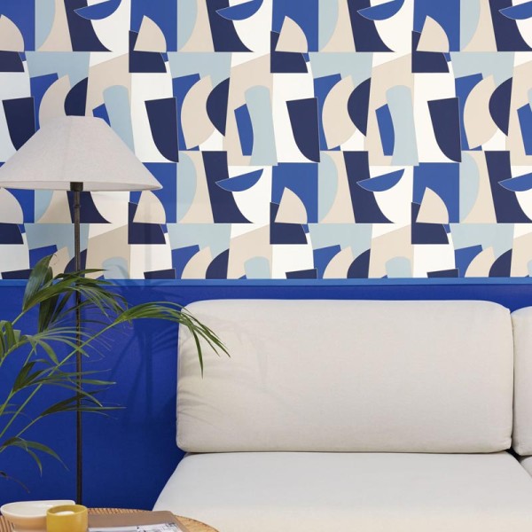 Papel pintado AZUL AÑIL OTLS_6452_64_45 Papel pintado AZUL AÑIL OTLS_6452_64_45