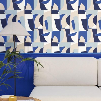 Papel de parede AZUL ANIL OTLS_6452_64_45