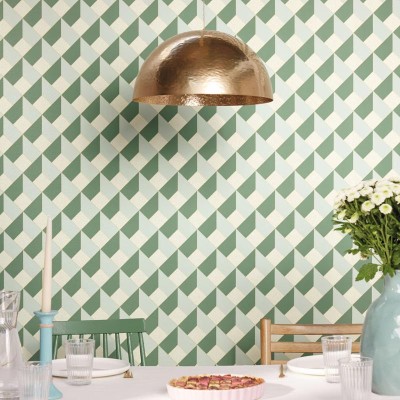 Papel de parede EFEITO 3D VERDE OTLS_10509_79_34 2