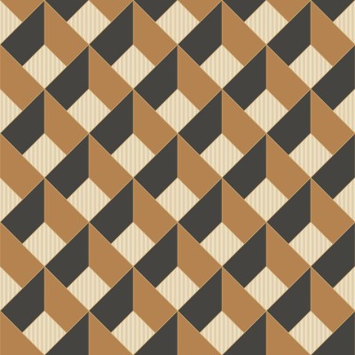 Papel de parede EFEITO 3D MARROM E PRETO OTLS_10509_29_53