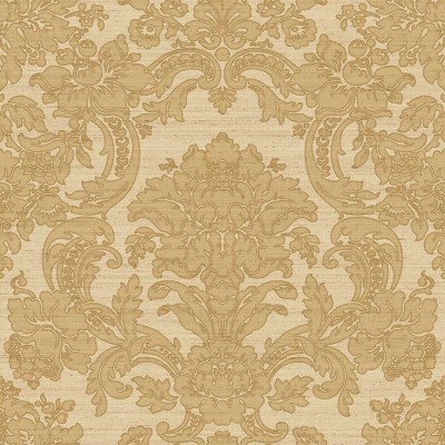 Papel pintado DAMASCO VÍNILICO CLÁSICO DORADO 33342 Papel pintado DAMASCO VÍNILICO CLÁSICO DORADO 33342