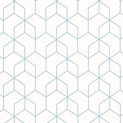 Paper pintat GEOMÈTRIC BLAU METALITZAT 82009