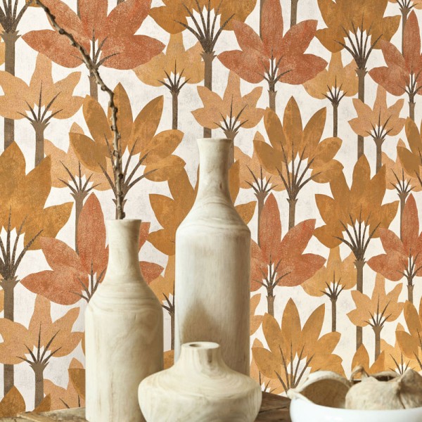 Papel pintado NATURALEZA IMPERIAL NARANJA DORADO BBLN_8971_23_10 Papel pintado NATURALEZA IMPERIAL NARANJA DORADO BBLN_8971_23_10