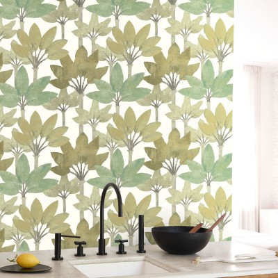 Papel de parede NATUREZA IMPERIAL VERDE BBLN_8971_72_83 2