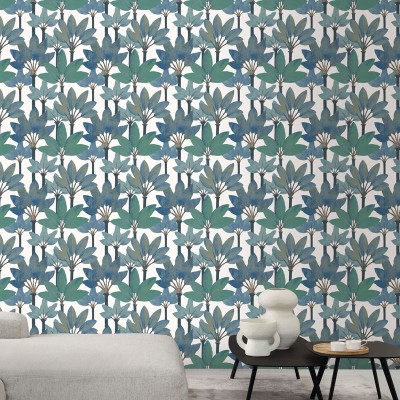 Paper pintat NATURALESA IMPERIAL BLAU I VERD BBLN_8971_68_01 Paper pintat NATURALESA IMPERIAL BLAU I VERD BBLN_8971_68_01