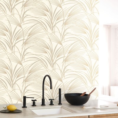 Paper pintat FULLES PALMERA VERD AMETLLA BBLN_8972_60_28 2