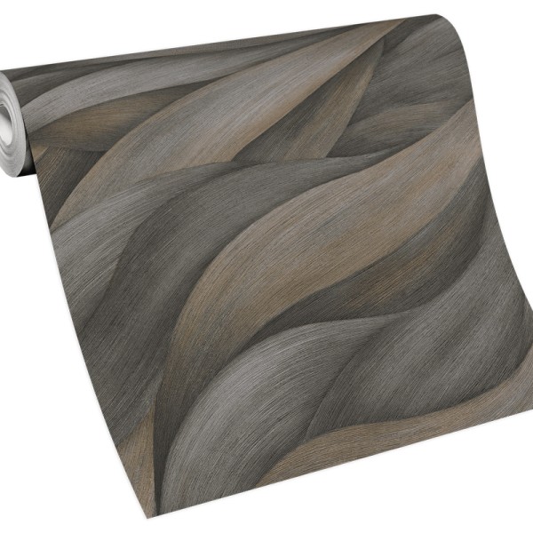 Paper pintat ONES MODERNES MARRÓ I GRIS FOSC 10257-10 Paper pintat ONES MODERNES MARRÓ I GRIS FOSC 10257-10