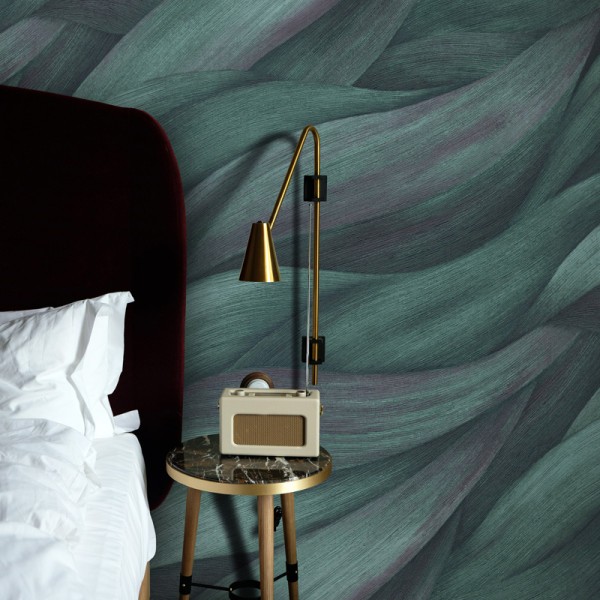 Papel pintado ONDAS MODERNAS TURQUESA LAVANDA 10257-18 Papel pintado ONDAS MODERNAS TURQUESA LAVANDA 10257-18