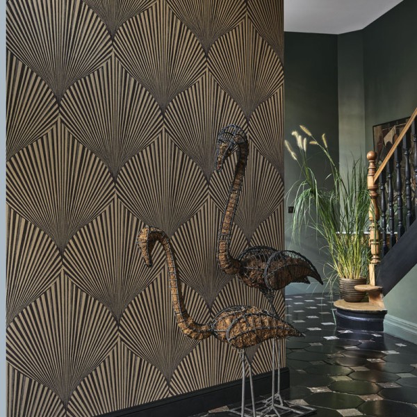 Papel de parede CONCHAS ELEGANTES NEGRO BBLN_8976_93_65