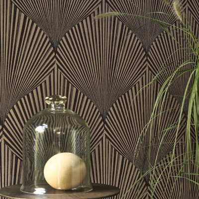 Papel de parede CONCHAS ELEGANTES NEGRO BBLN_8976_93_65