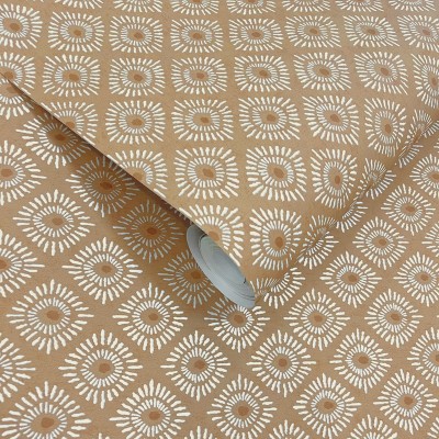Paper pintat BOHEMI MARRÓ JE91873