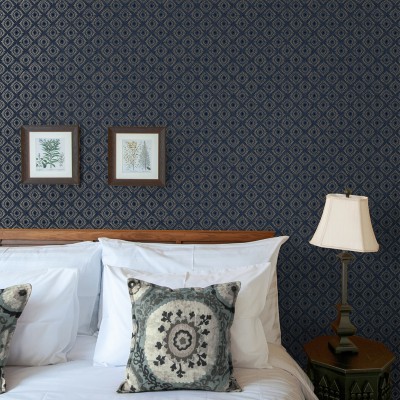 Papel pintado BOHEMIO AZUL MARINO JE91872