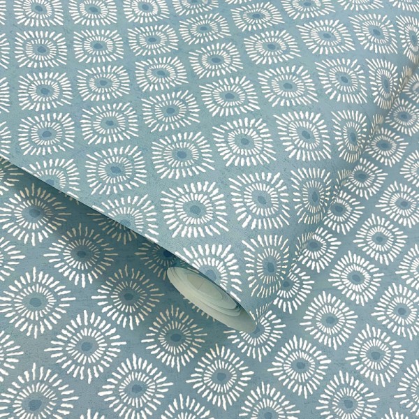 Papel pintado BOHEMIO AZUL JE91871