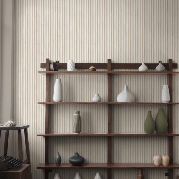 Papel de parede RIPAS DE MADEIRA MINIMALISTA JE91863