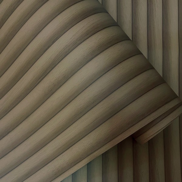 Papel pintado LISTONES DE MADERA MINIMALISTAS MARRÓN JE91861