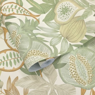 Paper pintat FRUITES TROPICALS VERD I TARONJA JE91840 Paper pintat FRUITES TROPICALS VERD I TARONJA JE91840