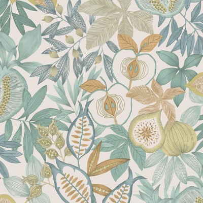 Paper pintat FRUITES TROPICALS BLAU JE91841