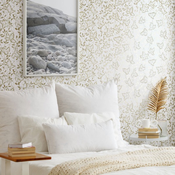 Paper pintat FLORAL DAURAT 2965-5