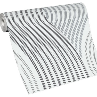 Paper Pintat ONES EN MOVIMENT GRIS I NEGRE