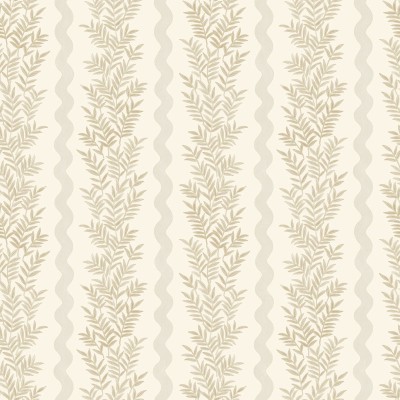 Papel pintado RAMITAS VERTICALES BEIGE Y GRIS TM91982