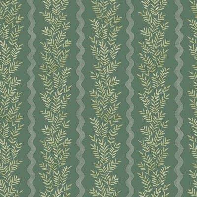 Papel pintado RAMITAS VERTICALES VERDE TM91983