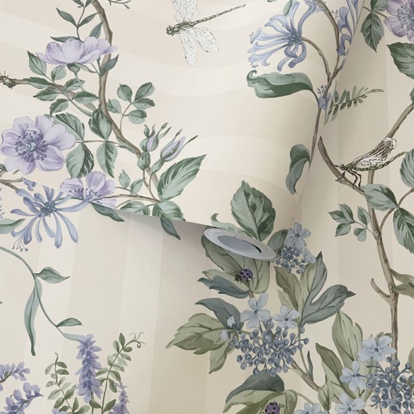 Papel de parede FLORA COM RISCAS TM91931 Papel de parede FLORA COM RISCAS TM91931