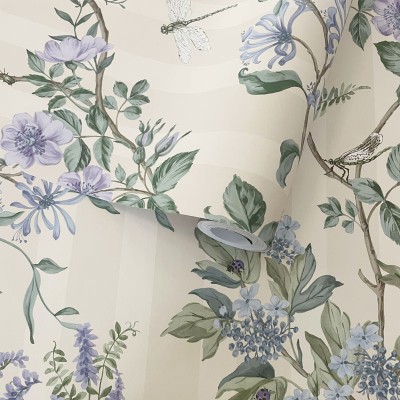 Papel pintado FLORA A RAYAS TM91931