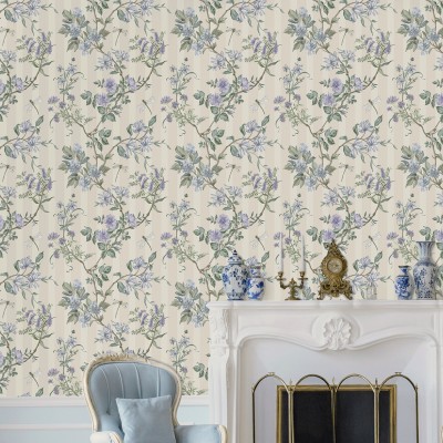 Papel pintado FLORA A RAYAS TM91931